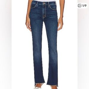 Mother Denim Runaway Step Fray Jeans in Groovy NWT size 26